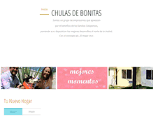 Tablet Screenshot of chulasdebonitas.com
